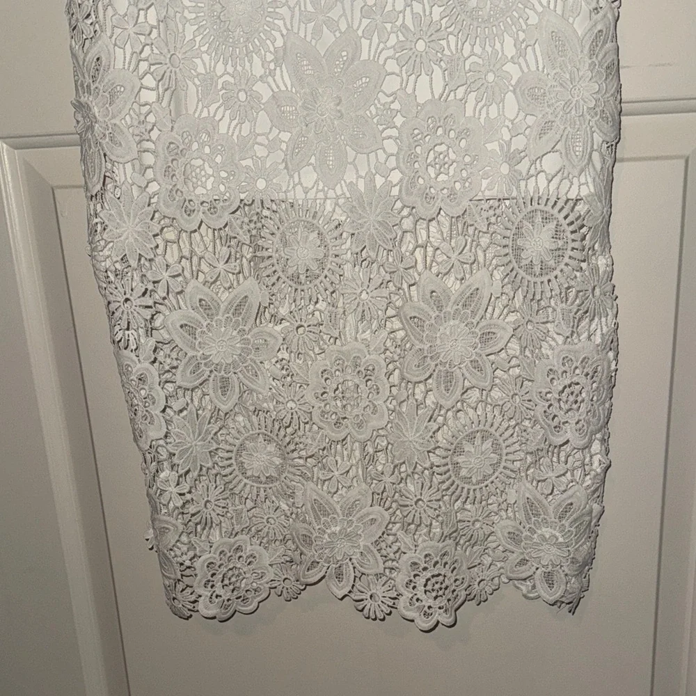 Petal & Pup White Floral Lace Dress - Picture 3 of 7
